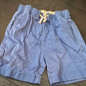Blue Drawstring Shorts